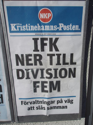 IFK Kristinehamn till femman