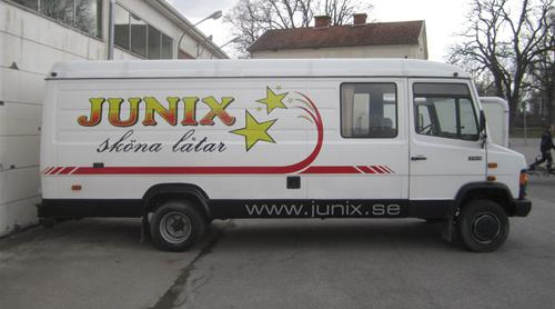 Junix nya orkesterbuss. Foto/copyright:Junix.se